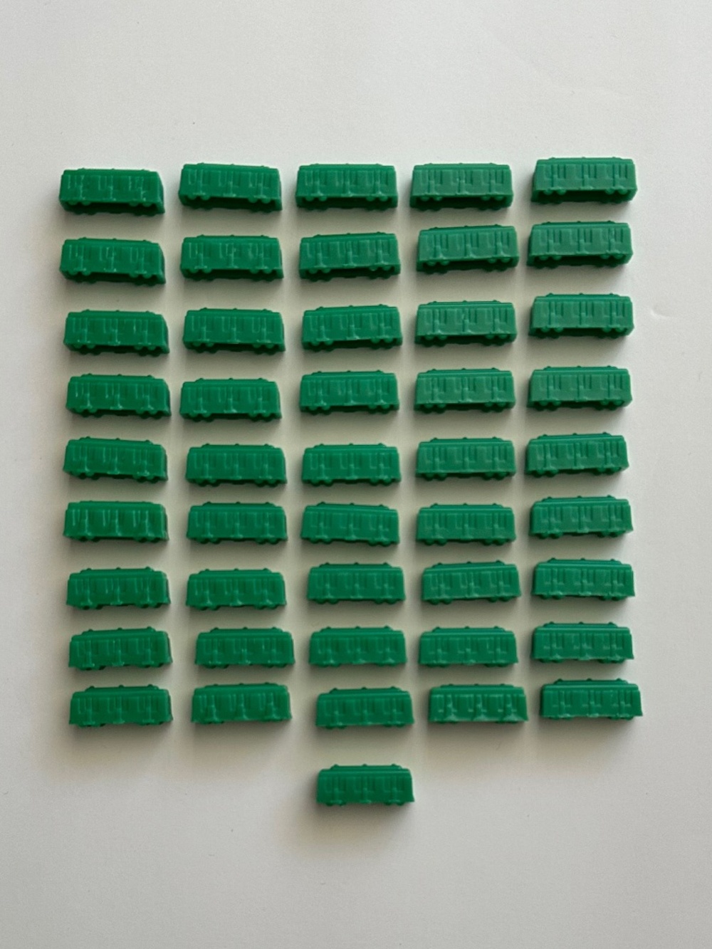 Ticket to Ride Europe - Game Replacement Train Pieces in Green